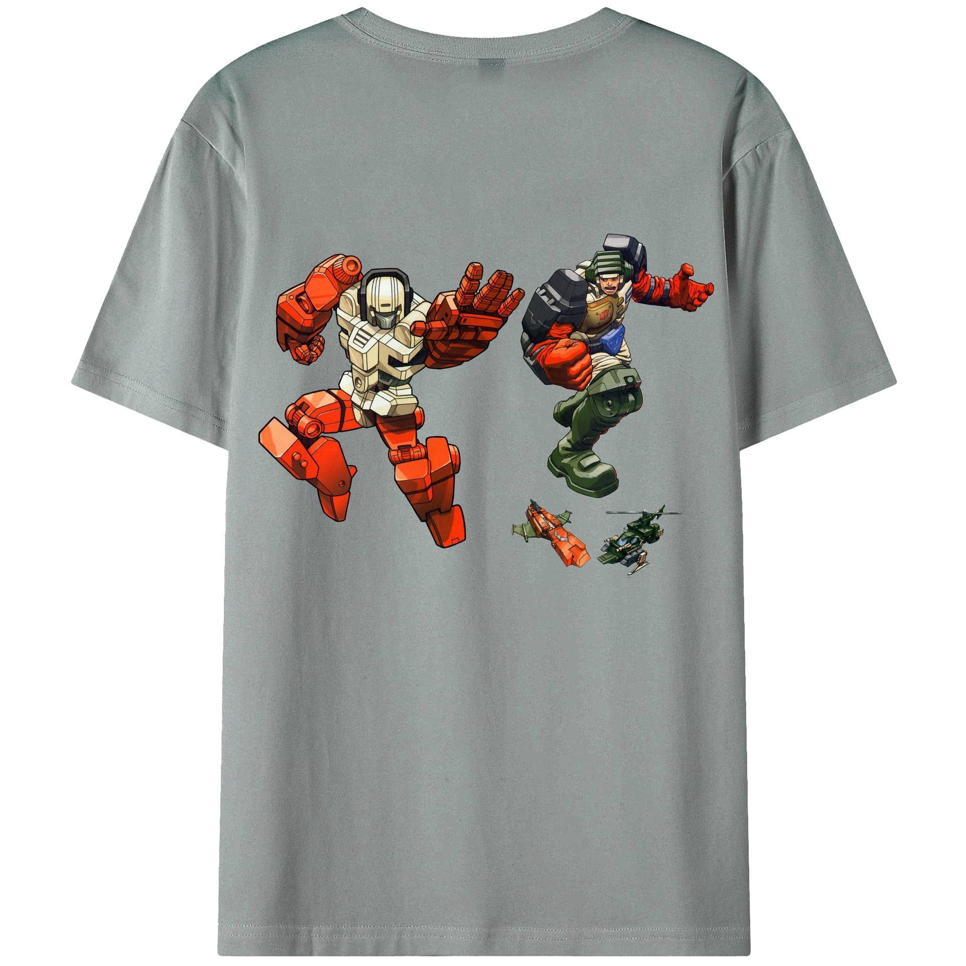 （画像用）  綿100％ メンズ半袖Tシャツ（バックプリント） 通気性
